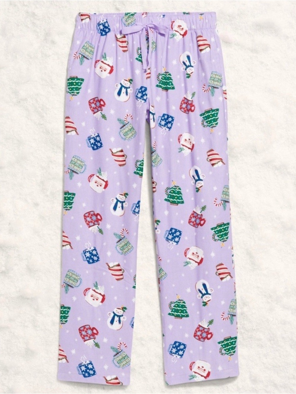 NWT Old Navy Women’s Mid Rise Flannel Pajama Bottoms L 12-14